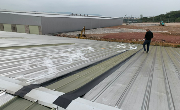 诏安厂房屋面防水维修案例